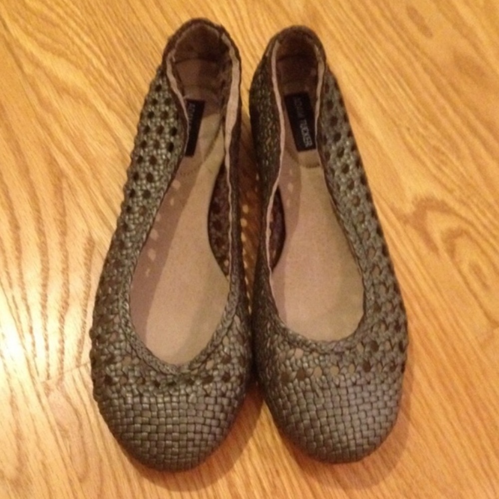 Adam Tucker Leather Flats